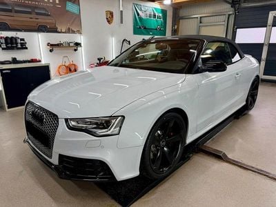 Second-hand Audi RS5 Sport 450 CP (330 kW) 2014 Alb Cabrio