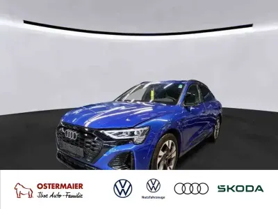 Gebraucht Audi Q8 e-tron S-Line 300 kW (408 PS) 2023 Blau SUV