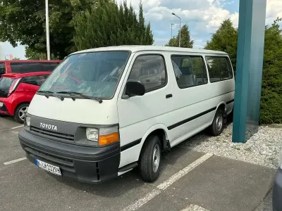 Gebraucht Toyota HiAce 77 PS (56 kW) 1991 Weiß Van / Kleinbus