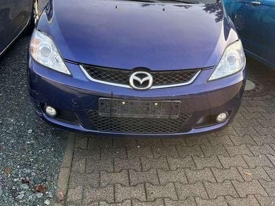 Gebraucht Mazda 5 Exclusive 143 PS (105 kW) 2008 Stratoblau metallic Van / Kleinbus