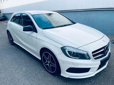 Weiß Gebraucht 2014 Mercedes A200 AMG line Limousine | 12.999 € (Fairer Preis)