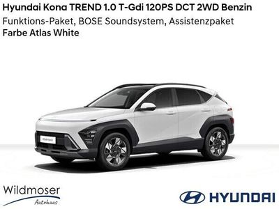 gebraucht Hyundai Kona ❤️ TREND 1.0 T-Gdi 120PS DCT 2WD Benzin ⌛ Sofort verfügbar! ✔️ mit 2 Zusatz-Paketen