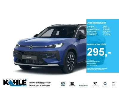 Neu VW T-Roc Cabriolet Life 85 PS (62 kW) 2026 Blau SUV