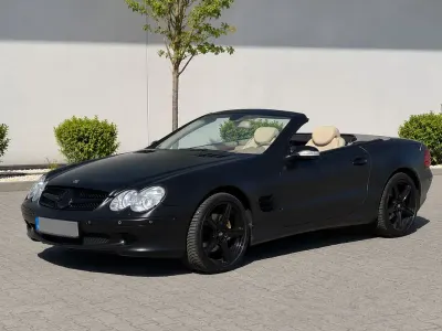 Gebraucht Mercedes SL350 245 PS (180 kW) 2003 Silber Cabrio