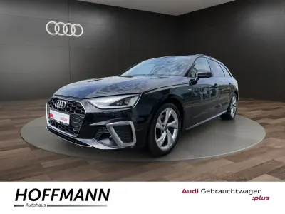 Gebraucht Audi A4 S-Line 163 PS (119 kW) 2023 Mythosschwarz metallic Kombi