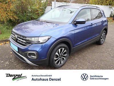 Reef blue metallic Gebraucht 2021 VW T-Cross Active SUV | 18.990 € (Fairer Preis)