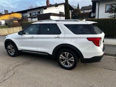 Usata Ford Explorer Platinum 457 CV (336 kW) 2021 Bianco SUV