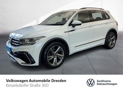 Gebraucht VW Tiguan R-line 150 PS (110 kW) 2023 Pure white SUV