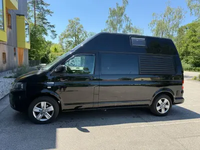 Gebraucht VW T5 114 PS (83 kW) 2014 Schwarz Van