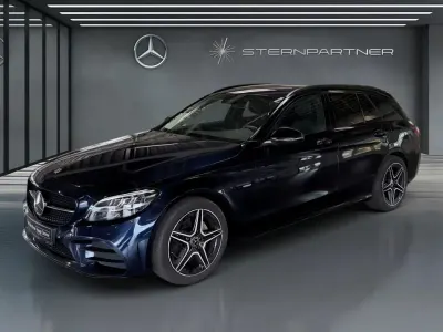 Gebraucht Mercedes C200 AMG 184 PS (135 kW) 2020 Blau Limousine