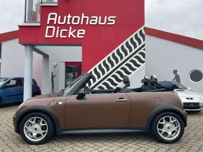 Usata Mini Cooper S Cabriolet 170 CV (125 kW) 2005 Blu Cabrio
