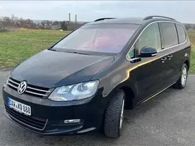 Brugt VW Sharan Comfortline 140 HK (102 kW) 2011 Sort MPV