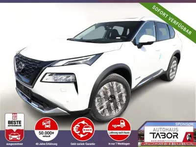 Neu Nissan X-Trail Tekna 213 PS (156 kW) 2025 Weiß metallic SUV