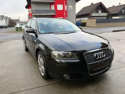 Gebraucht Audi A3 Sportback Ambition 140 PS (102 kW) 2007 Schwarz Kleinwagen