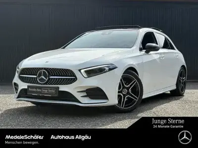 Gebraucht Mercedes A200 AMG 163 PS (119 kW) 2022 Unilack polarweiß Limousine