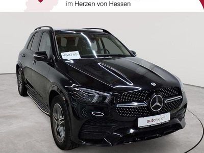 Obsidianschwarz metallic Gebraucht 2022 Mercedes GLE350 AMG line SUV | 53.890 € (Fairer Preis)