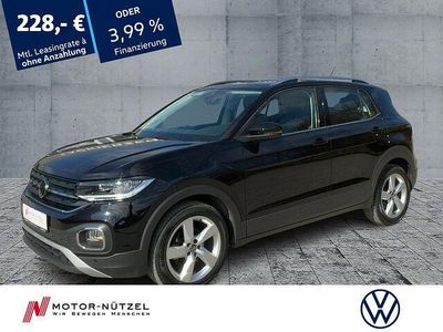 Gebraucht VW T-Cross Style 110 PS (80 kW) 2021 Schwarz SUV