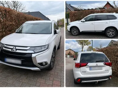 Gebraucht Mitsubishi Outlander 150 PS (110 kW) 2018 Weiß SUV