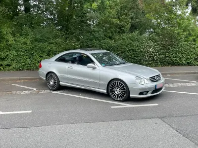 Gebraucht Mercedes CLK240 Avantgarde 170 PS (125 kW) 2003 Grau Coupé