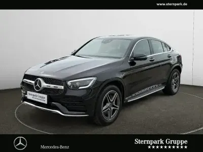 Brugt Mercedes GLC300 AMG 258 HK (189 kW) 2020 Sort Coupe