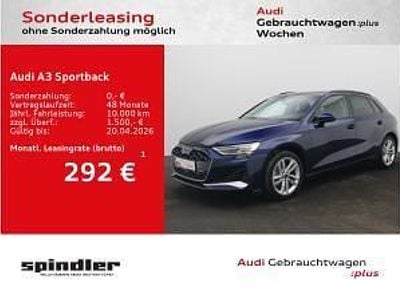 Usata Audi A3 Advanced Plus 150 CV (110 kW) 2024 Blu Berlina