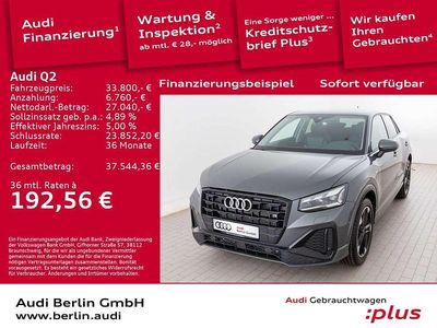 Gebraucht Audi Q2 S-Line 150 PS (110 kW) 2024 Navarrablau metallic SUV
