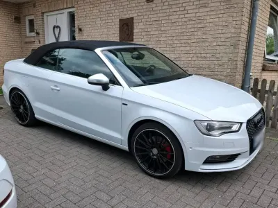 Gebraucht Audi A3 Cabriolet S-Line 179 PS (131 kW) 2014 Weiß Cabrio
