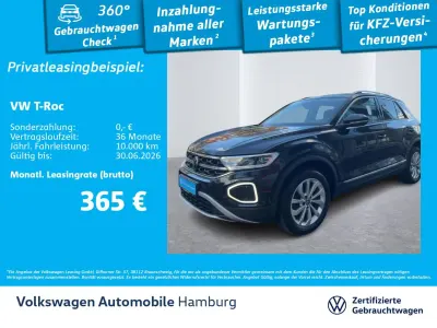 Usata VW T-Roc Style 150 CV (110 kW) 2023 Nero SUV