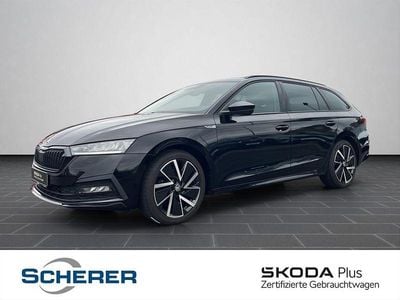 Gebraucht Skoda Octavia SportLine 150 PS (110 kW) 2022 Blackmagic perleffekt Kombi