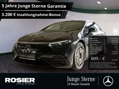 Brugt Mercedes EQS350 Premium 214 kW (292 HK) 2022 Grå Sedan
