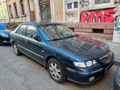 Begagnad Mazda 626 115 HK (84 kW) 1997 Blå Sedan