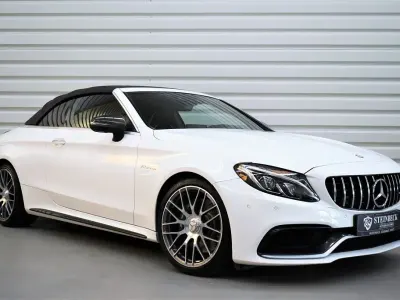 Gebraucht Mercedes C63 AMG AMG 476 PS (350 kW) 2016 Weiß Cabrio