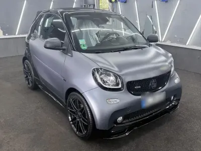 Occasion Smart ForTwo Cabrio Brabus 90 ch (66 kW) 2018 Gris Cabriolet