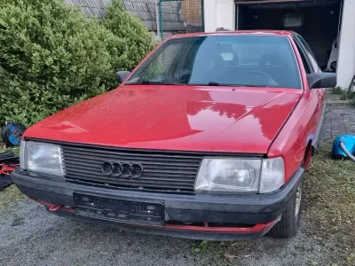 Gebraucht Audi 100 116 PS (85 kW) 1989 Rot Limousine