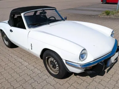 Gebraucht Triumph Spitfire 69 PS (50 kW) 1978 Weiß Cabrio