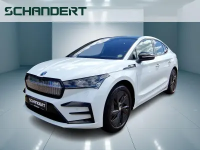 Gebraucht Skoda Enyaq iV RS 219 kW (299 PS) 2023 Weiß SUV