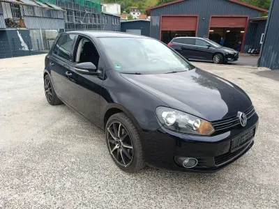 Gebraucht VW Golf VII Style 122 PS (89 kW) 2012 Schwarz Limousine