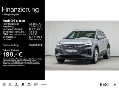 Gebraucht Audi Q4 e-tron Comfort 125 kW (170 PS) 2022 Grau SUV