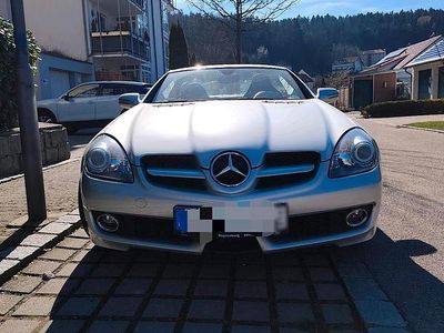 Gebraucht Mercedes SLK200 183 PS (134 kW) 2008 Silber Cabrio
