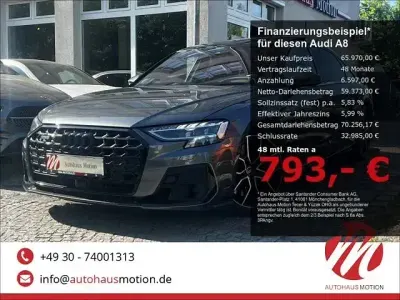 Usata Audi A8 S-Line 462 CV (339 kW) 2023 Grigio Berlina