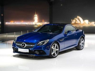 Gebraucht Mercedes SLC200 AMG line 184 PS (135 kW) 2017 Brillantblau Cabrio