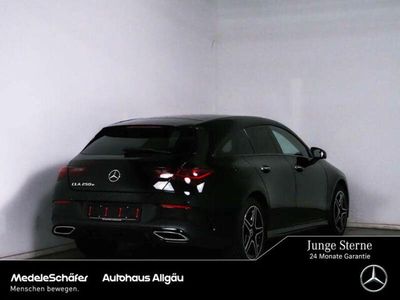 Lack kosmosschwarz (metallic) Gebraucht 2024 Mercedes CLA250e Shooting Brake AMG Kombi | 34.459 € (Fairer Preis)