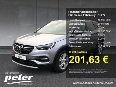 Kontrast grau/quarz silber (metallic) Gebraucht 2021 Opel Grandland X Innovation SUV | 18.989 € (Fairer Preis)