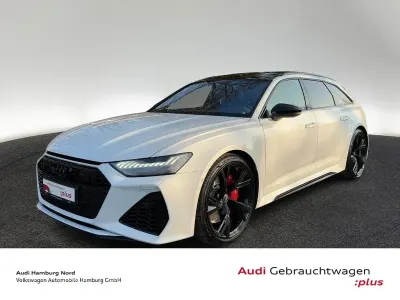 Gebraucht Audi RS6 Ambiente 600 PS (441 kW) 2024 Gletscherweiß metallic Kombi