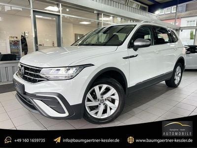 Pure white Gebraucht 2022 VW Tiguan Allspace Life SUV | 28.980 € (Fairer Preis)