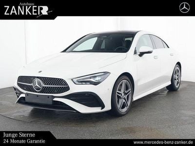 Gebraucht Mercedes CLA200 AMG 163 PS (119 kW) 2024 Unilack polarweiß Coupé