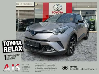Gebraucht Toyota C-HR Style 122 PS (89 kW) 2017 Metal stream (1k0)/ black (202) SUV
