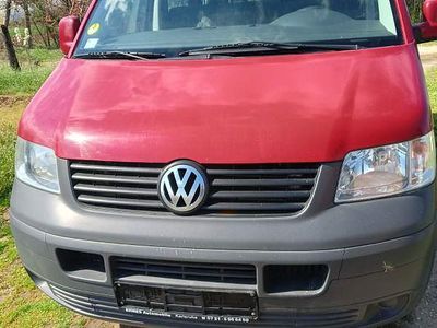 Brugt VW T5 131 HK (96 kW) 2005 Rød Van