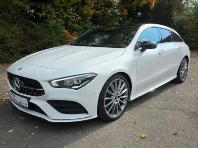 Gebraucht Mercedes CLA250 AMG 224 PS (164 kW) 2021 Weiß Limousine