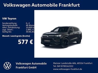 Ny VW Tayron R-line 193 HK (141 kW) 2026 Sort SUV